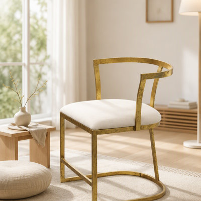 Chaise Cavendish 18,5 x 19,5 x 27 po, or vieilli