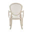 Ensemble de 2 fauteuils de salle à manger revêtus de chêne contemporain en chêne clair