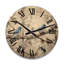 Horloge murale en bois massif Alysia-736564392