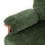 Chaise d'appoint Mid-Century avec structure en bois massif et coussins amovibles-132274193