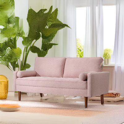 Liby 68" Square Arm Sofa Loveseat