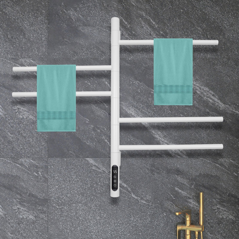 Heated Towel Racks, White