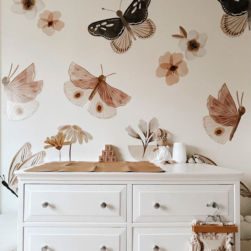 Adhésif décoratif papillon