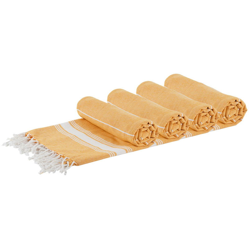 Nicola Spring - Turkish Cotton Children's Towels - 100 x 60cm, Yellow