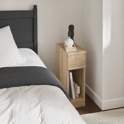 Jayshaun 20cm 1 Drawer Bedside Table