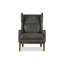 Venus Leather Wingback Chair-973488181