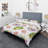 Coastal Polyester Floral Duvet Cover-40701768