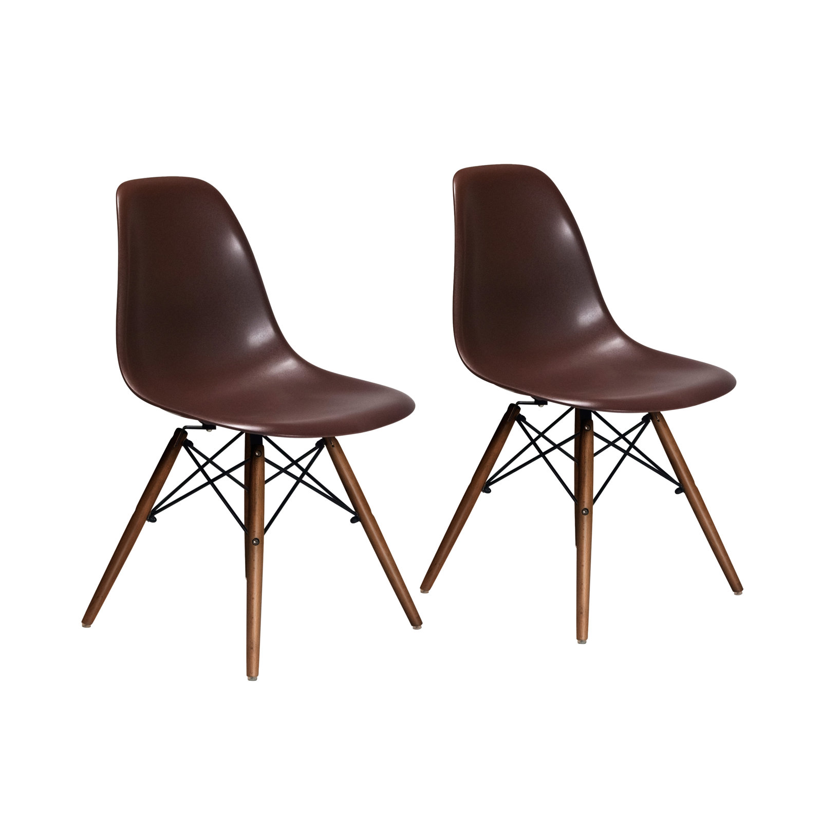 Jordan Side Chair, Brown, Walnut