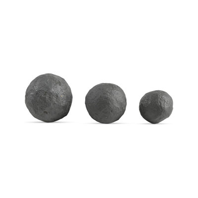 Balance Paper Mache Spheres-Set Of 3