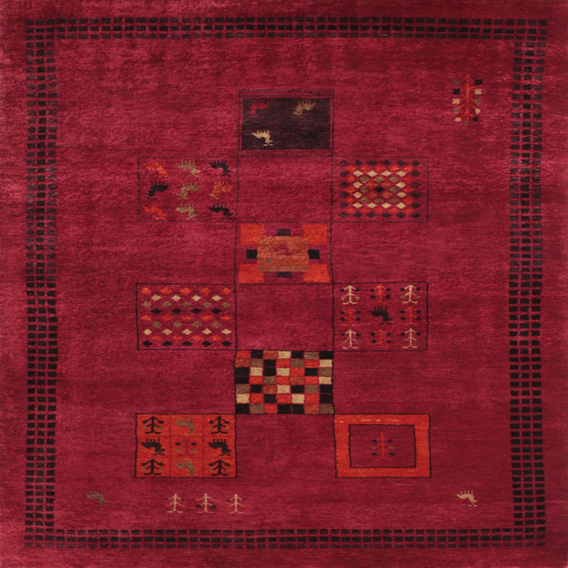 Porter Southwestern Indoor Rug, Square 6'