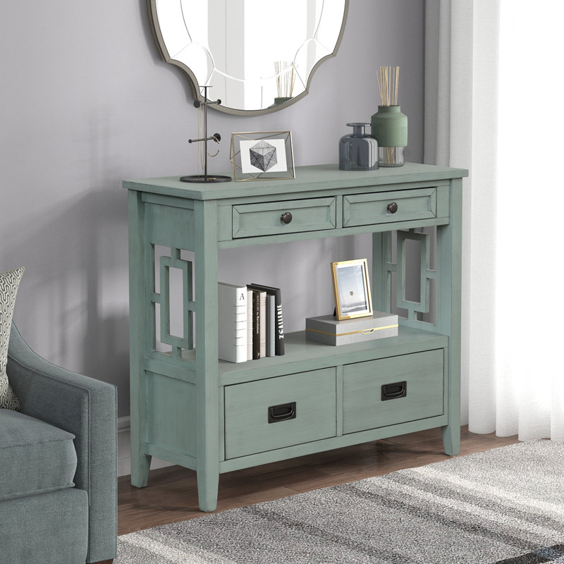 Elysa Accent Chest, Lake Green