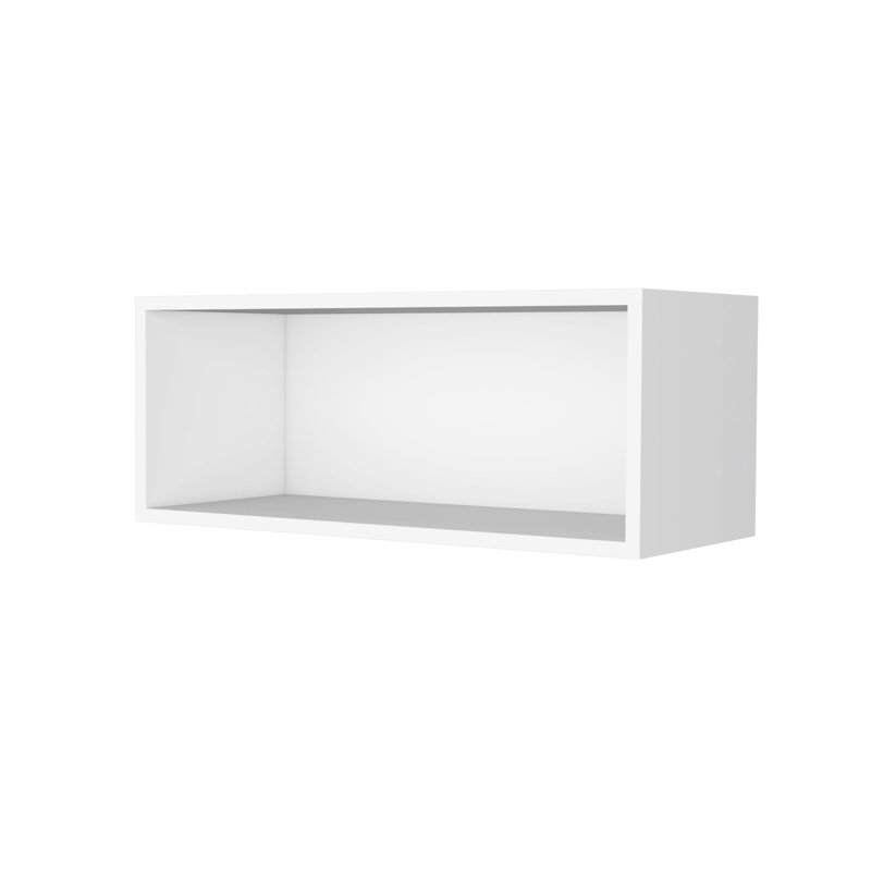 Armoire de rangement murale Modern Kitchen - blanc, 12 po x 30 po 12,5 po, panneau de particules, enduit, garde votre espace propre pour les épices, les bols et les bocaux