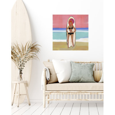 «Surfer Girl IV» sur toile