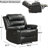 Annettia 36.6'' Wide Modern Super Soft Vegan Leather Manual Recliner-88006126