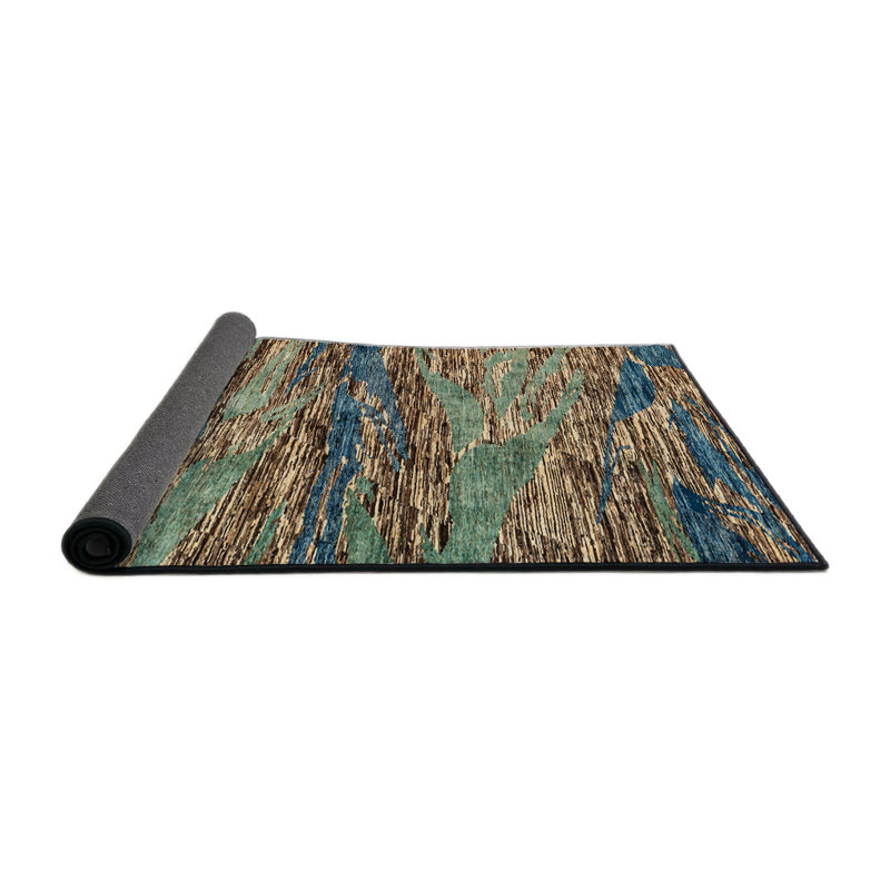 Abstract Indoor Rug, Round 6'
