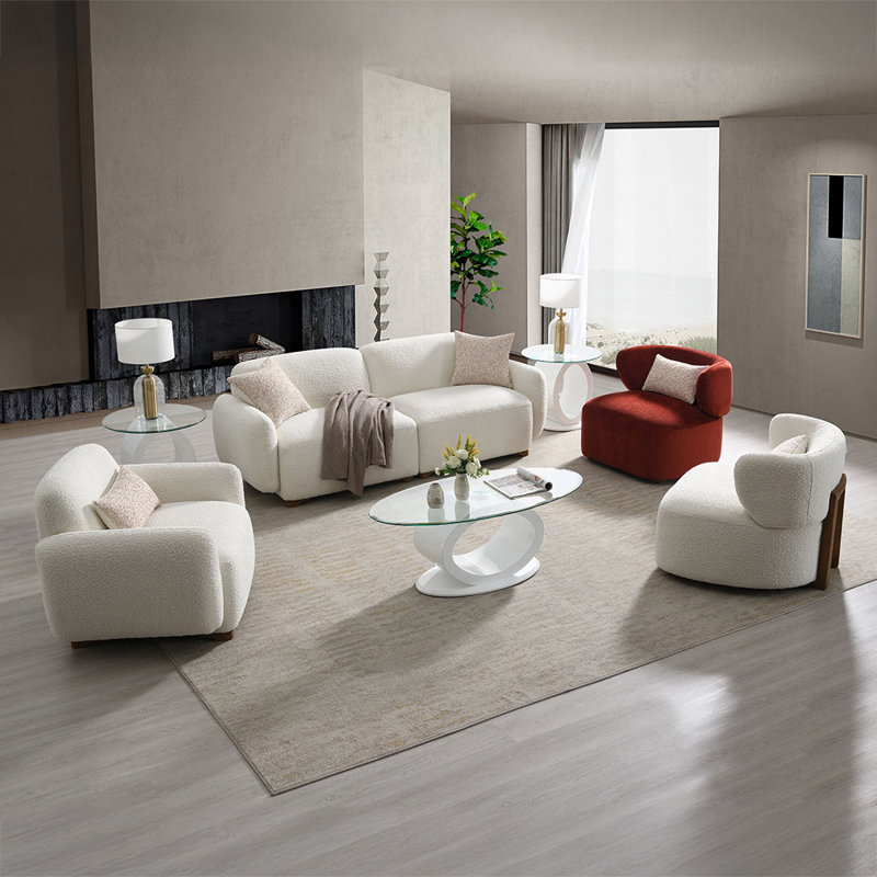 Chaise d'appoint avec oreiller Darius