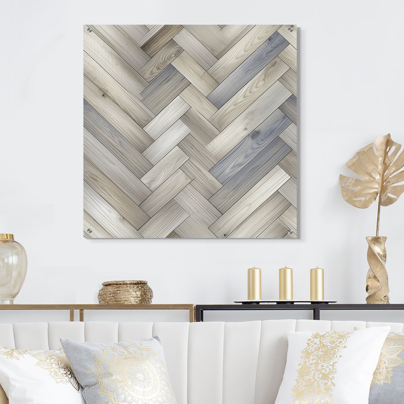 Mccain - Décoration murale abstraite en acrylique, H 36 po x l 36 po