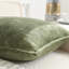 Housse de coussin décorative en chenille très douce et très veloutée avec bride (ensemble de 2)-122610494-122610489