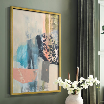 Reductive I Framed Print - Solid Wood