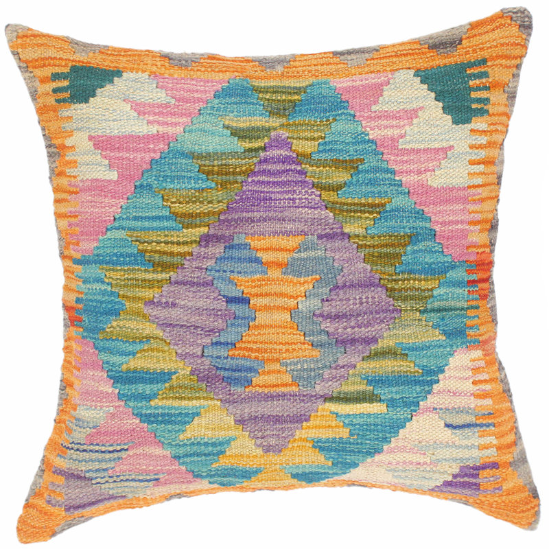 Tribal Kilim Pillows Geometric Throw Pillow