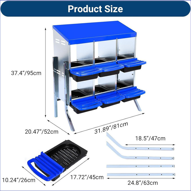 Nesting Boxes, 95cm H x 81cm W x 52cm D