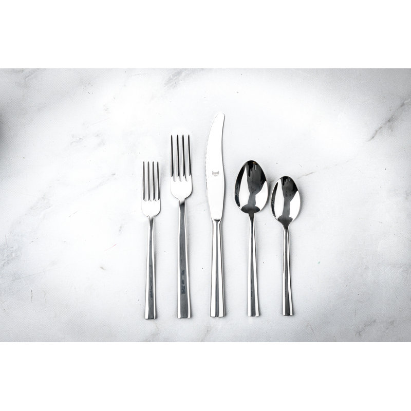 Levantina Ice 20 - Piece Stainless Steel Flatware Set - Service for 4, Mirror