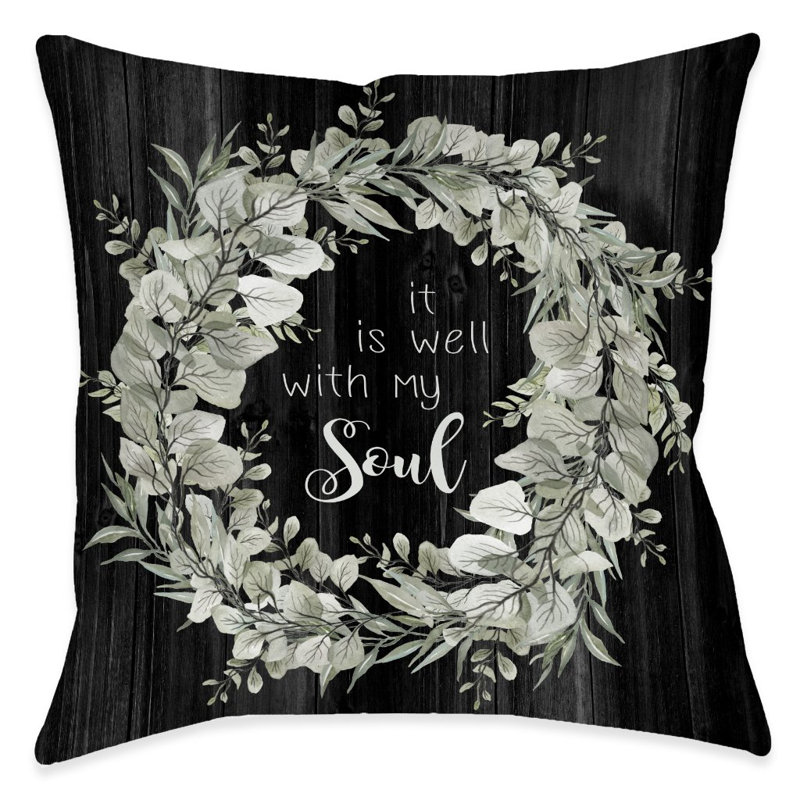 Coussin extérieur Well With My Soul
