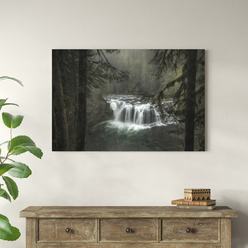 " Misty " Painting Print, 32" H x 48" W x 1.25" D