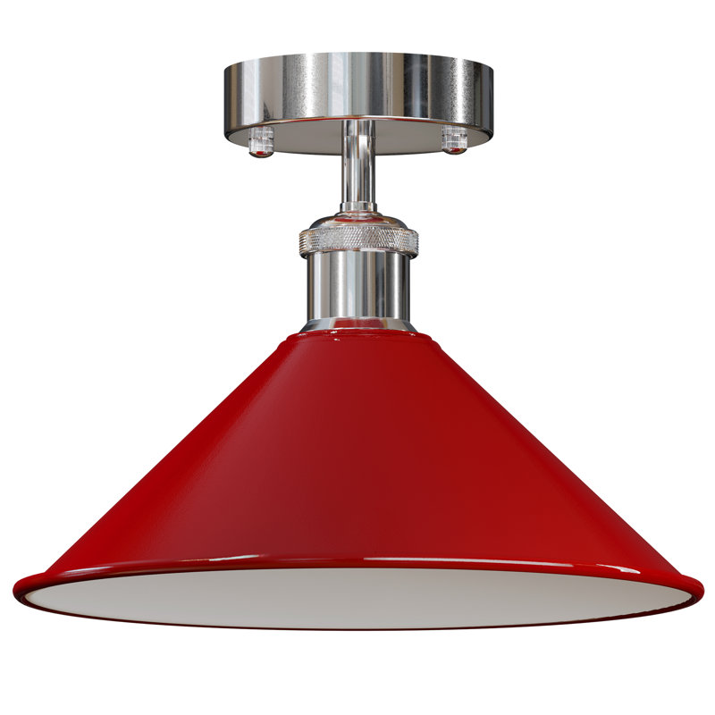 Danyelle Flush Mount, Yes, Red