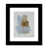 Black Cube Frame Matted selected