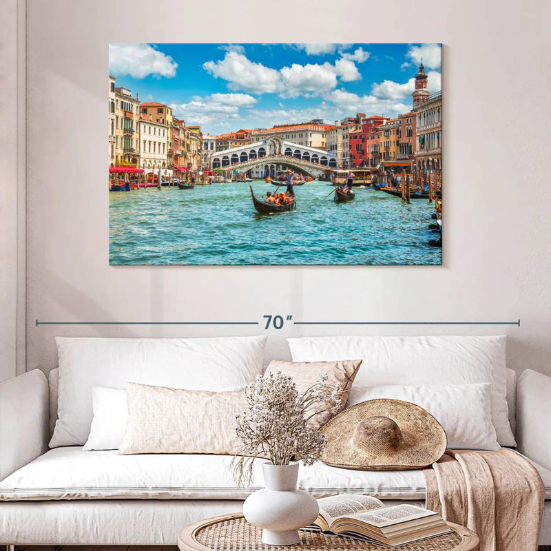 Balades en gondole Kavia Grand Canal, H 32 po x l 48 po