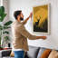 Deer in Golden Light Rustic - Wrapped Canvas-974756795-974756768