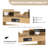 Adela 84'' Double Bathroom Vanity with Stone Top-661876452-661876453-670790464