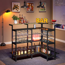 Wayfair  Glass Home Bars & Bar Sets You'll Love in 2024