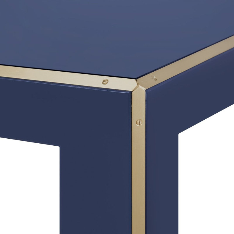 Melissa 52.25'' W Console Table, Midnight Blue