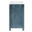 Organisateur de meuble-lavabo de salle de bain 36 po Retro Blue
