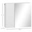 W H Medicine Cabinet Mirror