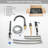 Circular Deck Tub Filler with Diverter-80972447