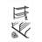 1 Towel Rack