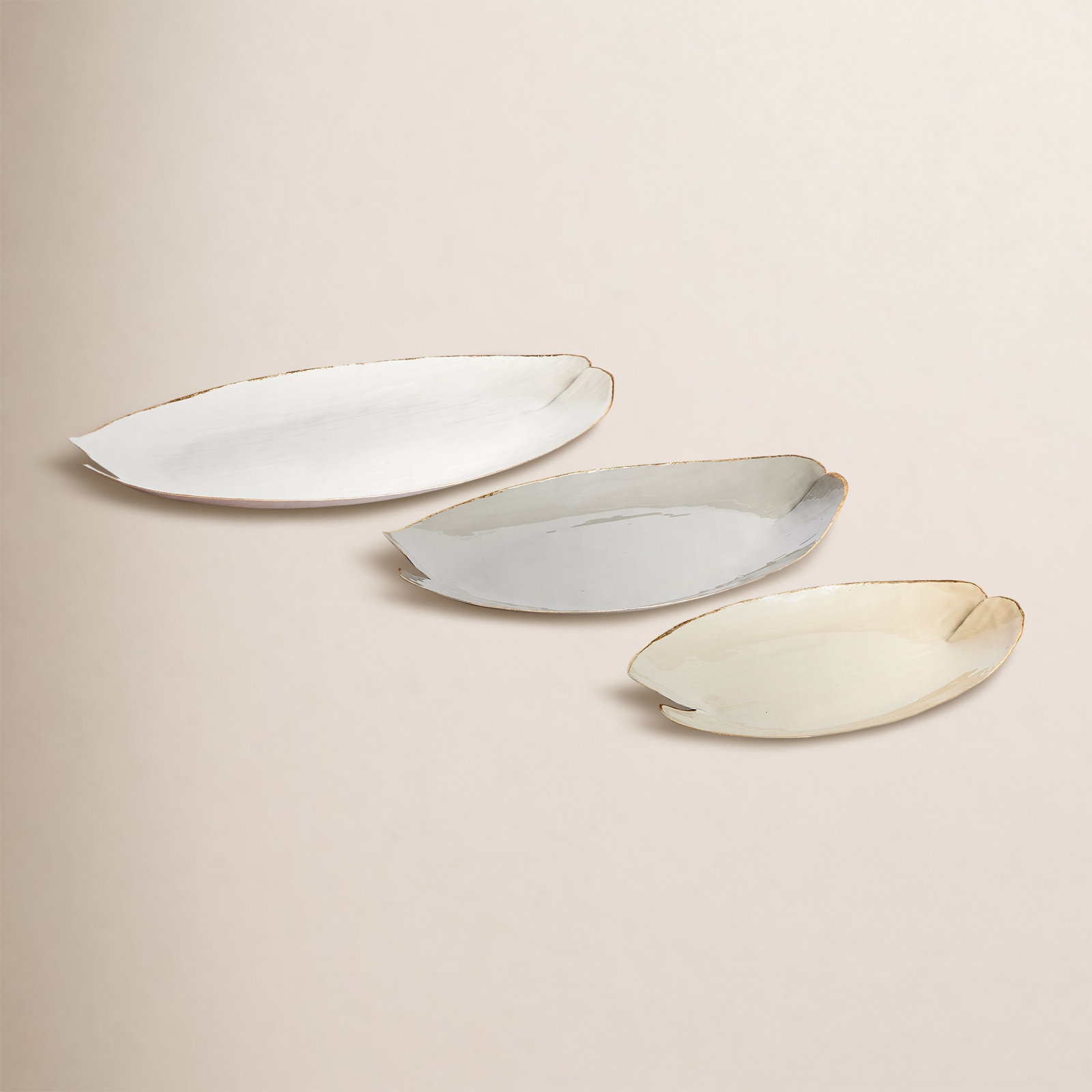 Gratton Decorative Tray, Beige