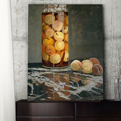 « pot de pêche », impression sur toile