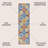 Heimdall Ornate Ogee Trellis High-Low Blue/Multi Indoor/Outdoor Rug-1993911360