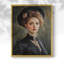 WOMEN Series CCII - reproduction encadrée de qualité supérieure - prête à être accrochée - aucun clou requis-340139956-340139966