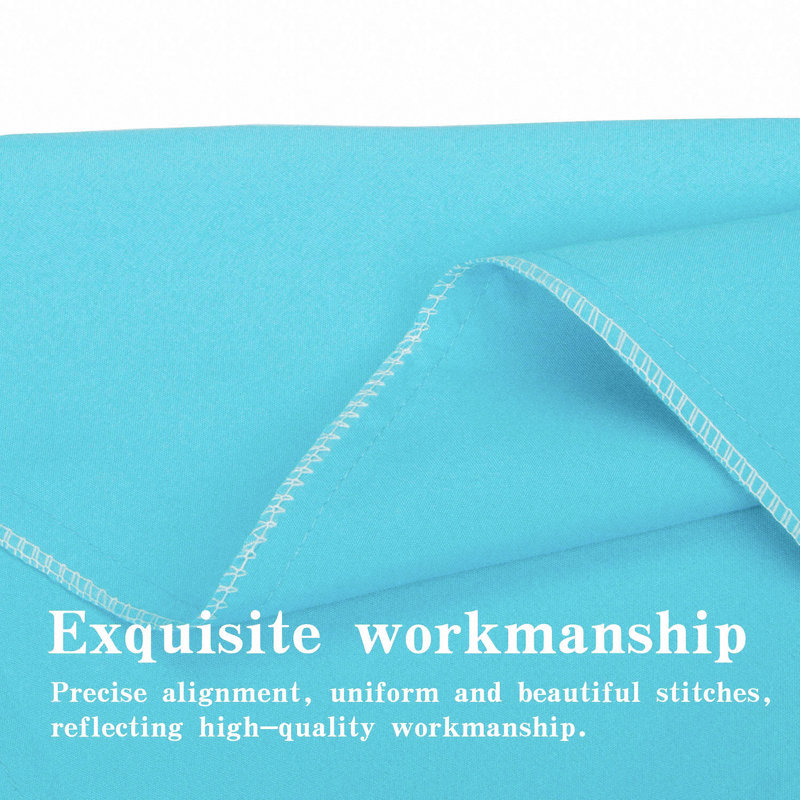 Drap plat en microfibre , Bleu, Drap plat de taille très grand