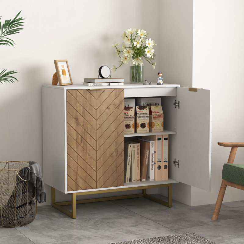 Versatile Storage Cabinet with Stylish Design for Various Rooms