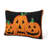 18"L Hooked Halloween Pumpkins Pillow