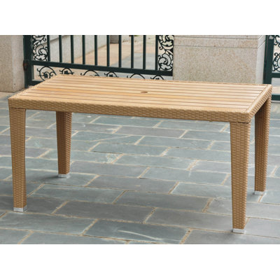 Brade Rectangular Outdoor Dining Table
