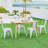 Clogh Counter Stool with Metal Frame-852019338