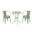 ENSEMBLE MÉTAL 3 PCS LOURDES