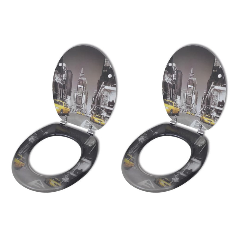 Valbonne Soft Close Round Standard Toilet Seat